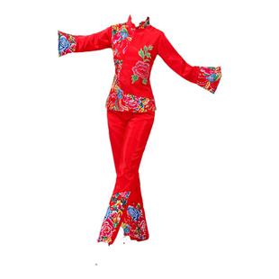 秧歌服装最新款2025图片，展现时代风尚的绚丽服装